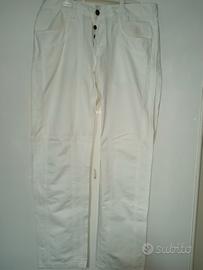 pantalone JECKERSON uomo bianco Eur 34 Ita 47-48