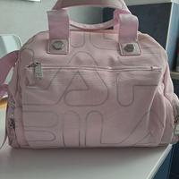 Borsa FILA con manici e tracolla tessuto