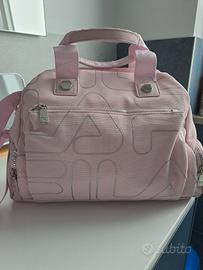 Borsa FILA con manici e tracolla tessuto