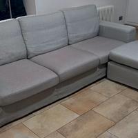 Divano Poltrone e Sofà con Penisola Mobile 4 Posti