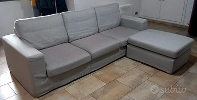 Divano Poltrone e Sofà con Penisola Mobile 4 Posti