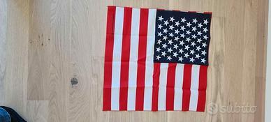 Bandana bandiera Stati Uniti d'America USA in coto