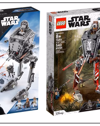 LEGO Star Wars 75322 Hoth AT-ST 75254 AT-ST Raider