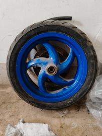 Cerchio anteriore runner 50 blu + disco