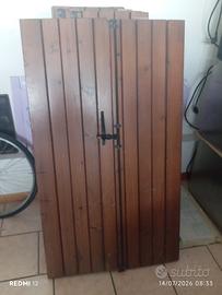 4 balcone finestre in legno 