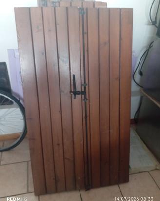4 balcone finestre in legno 