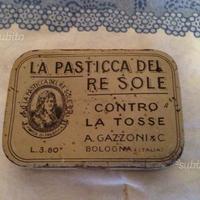 Antica scatola "La pasticca del Re Sole"