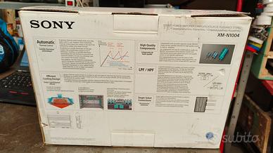 amplificatore audio Sony Xplode