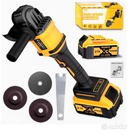 Smerigliatrice angolare a batteria nuova