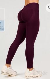 Leggings a vita media Musefit back V