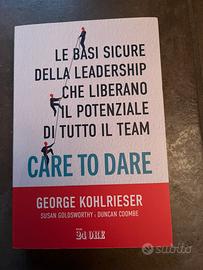 Libro nuovo “Care to dare”