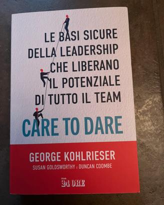 Libro nuovo “Care to dare”