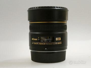 Nikon AF DX Fisheye-NIKKOR 10.5mm f/2.8G ED -USATO