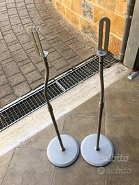 Sostegno altoparlanti telescopici