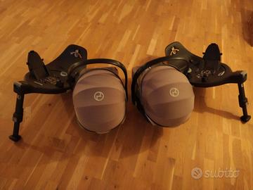 Ovetti e basi isofix per gemelli