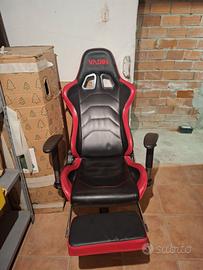 Sedia Gaming VADIM -ergonomica, prezzo da trattare