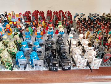 minifigure compatibili lego militari polizia seat