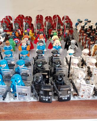 minifigure compatibili lego militari polizia seat
