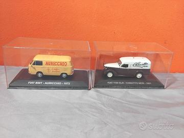 Modellini furgoni Fiat, Auricchio e Chinotto