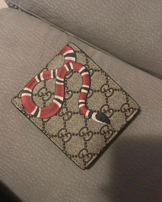 portafoglio Gucci Kingsnake originale