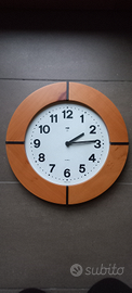 Orologio da parete Guzzini Rede in ciliegio