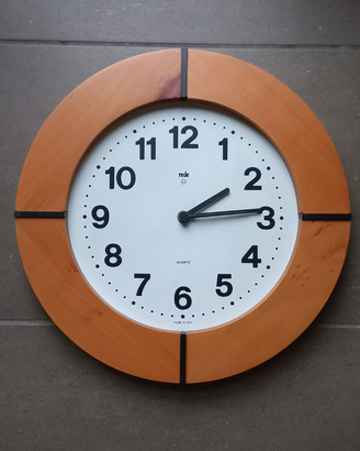 Orologio da parete Guzzini Rede in ciliegio