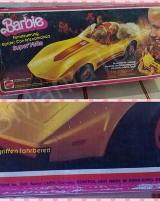 Barbie SuperVette Spider con telecomando 1979