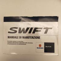 manuale di manutenzione Suzuki Swift 2012<2017