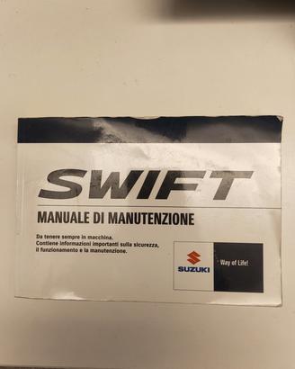 manuale di manutenzione Suzuki Swift 2012<2017