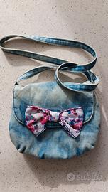 borsetta bambina in jeans Terranova