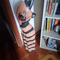 gatto in legno