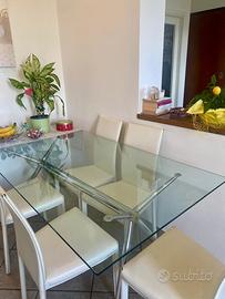 Tavolo in vetro chateau d’ ax