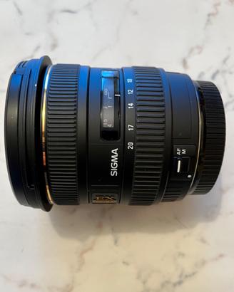 Sigma 10-20 F 4-5.6 EX DC HSM per Canon