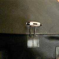 Montblanc borsa nera in pelle