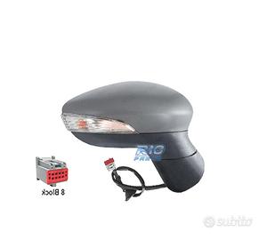 SPECCHIO COMPLETO DESTRO FORD FIESTA MK6 08-12 TER