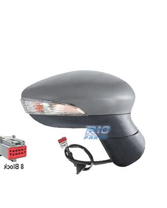 SPECCHIO COMPLETO DESTRO FORD FIESTA MK6 08-12 TER