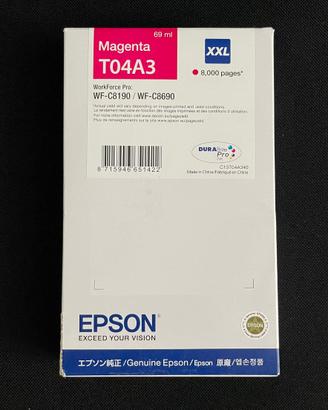 Cartuccia Epson T04A3 XXL Magenta ORIGINALE