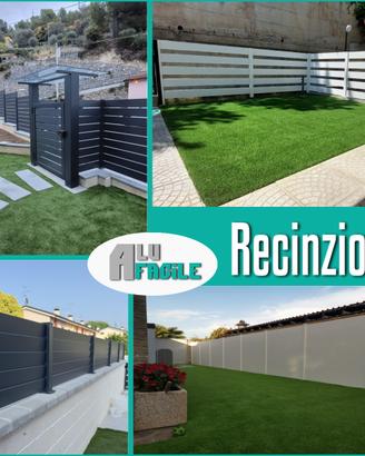 Recinzioni alluminio doghe steccato recinto liston