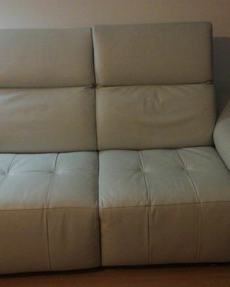 Divano Divani.Divinity 3 posti in pelle