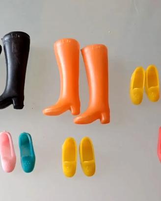 Barbie ?? lotto Scarpe Bambola vintage non marcate
