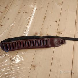 Cintura porta cartucce in cuoio