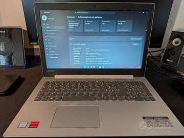 Pc portatile lenovo I5 8th 4 core 12 gb ram