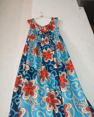 Vestito Lungo Maxi Floreale