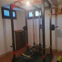 POWER  RACK900 Domyos Home Gym panca pesi manubri