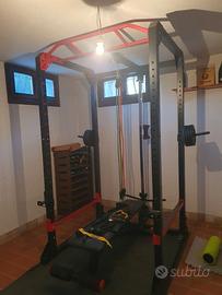 POWER  RACK900 Domyos Home Gym panca pesi manubri