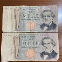 Banconote 1000 Mille lire