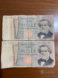 Banconote 1000 Mille lire