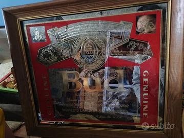 specchio serigrafati Bud