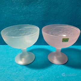 Set 2 Coppe da Dessert LUMINARC France in Vetro