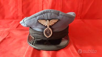 Cappello Ferrovie SNFT Brescia-Edolo anni '60